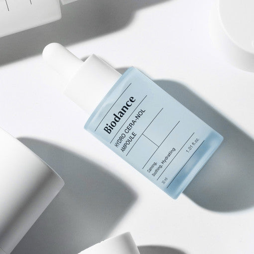 Biodance Cera-Nol Ampoule texture - concentrated soothing ampoule for sensitive reactive skin
