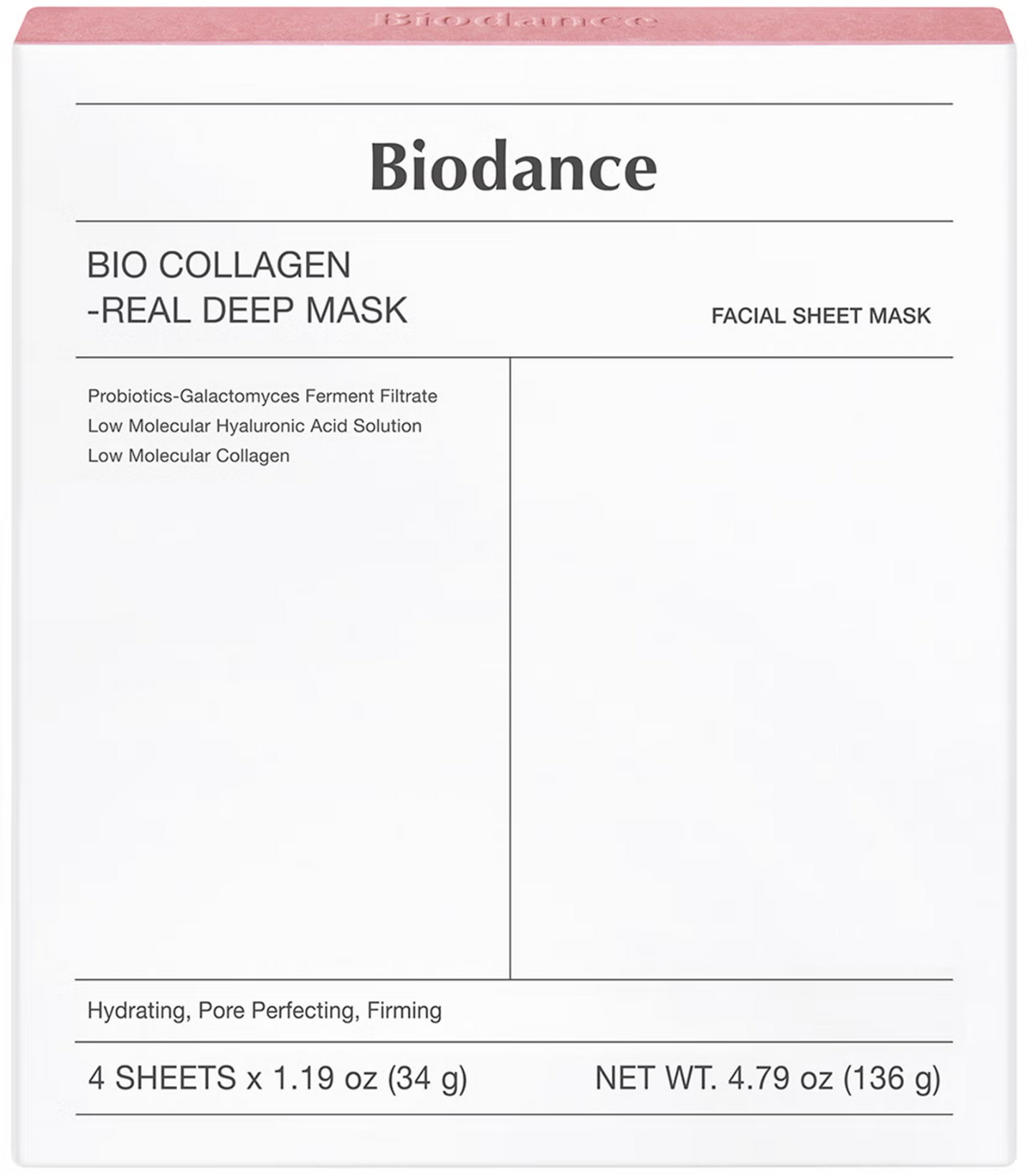 Biodance Bio Collagen Real Deep Mask in use - plumping and firming K-Beauty face mask