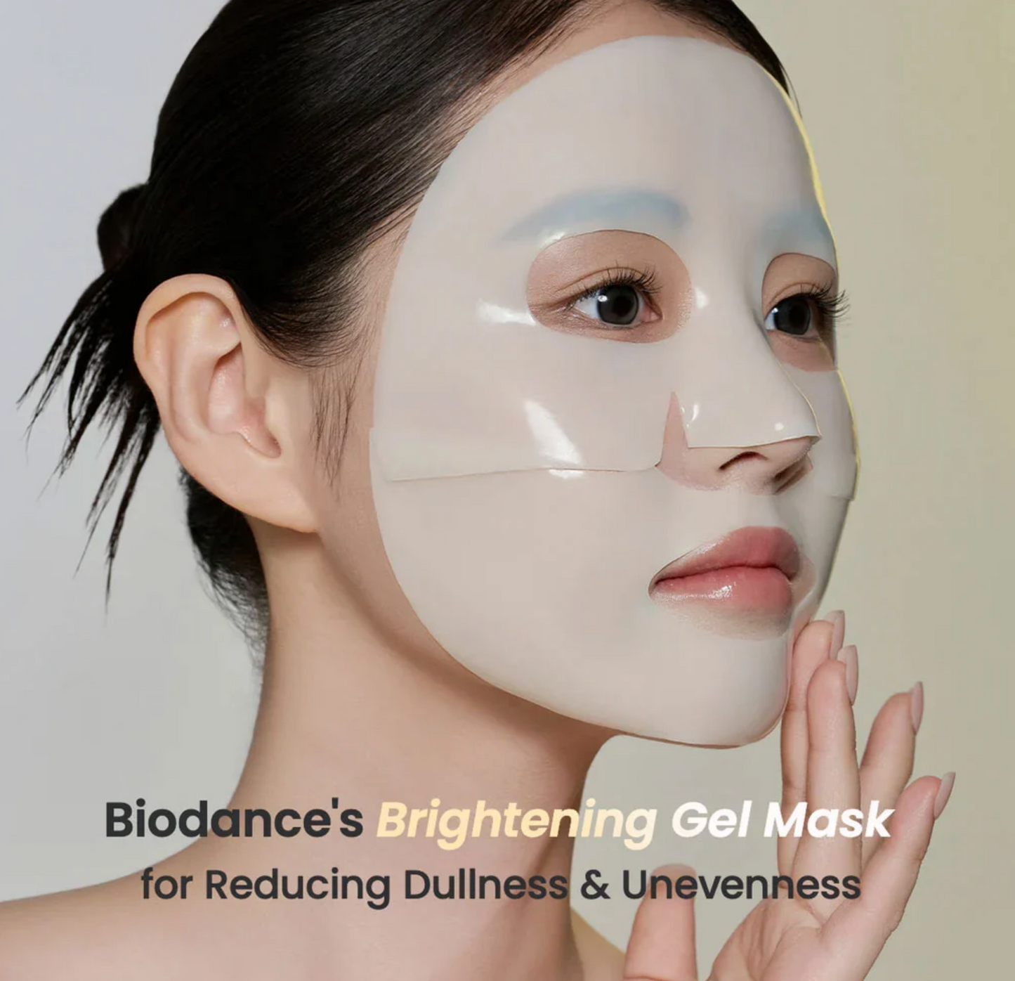 Biodance Radiant Vita Niacinamide Real Deep Mask 4 sheets pack - K-Beauty brightening sheet mask 