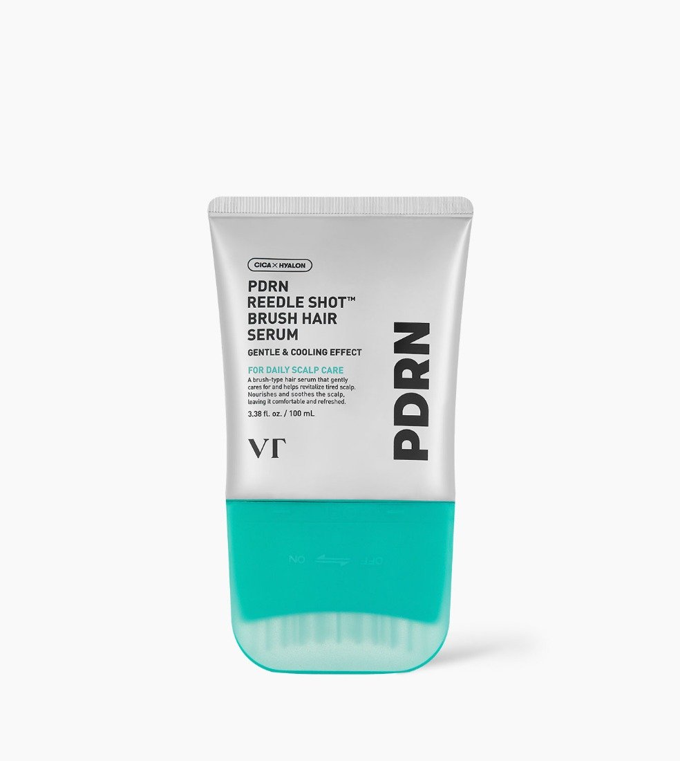 STOP THE FALL.
VT PDRN Reedle Shot Brush Hair Serum
4-in-1 Scalp Care with Built-In Brush