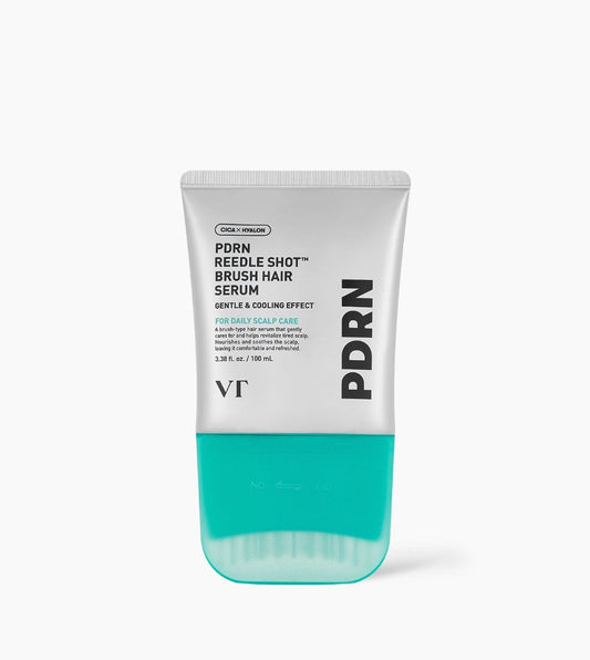 STOP THE FALL.
VT PDRN Reedle Shot Brush Hair Serum
4-in-1 Scalp Care with Built-In Brush