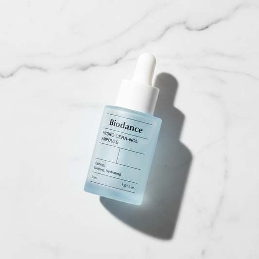 Biodance Cera-Nol Ampoule texture - concentrated soothing ampoule for sensitive reactive skin
