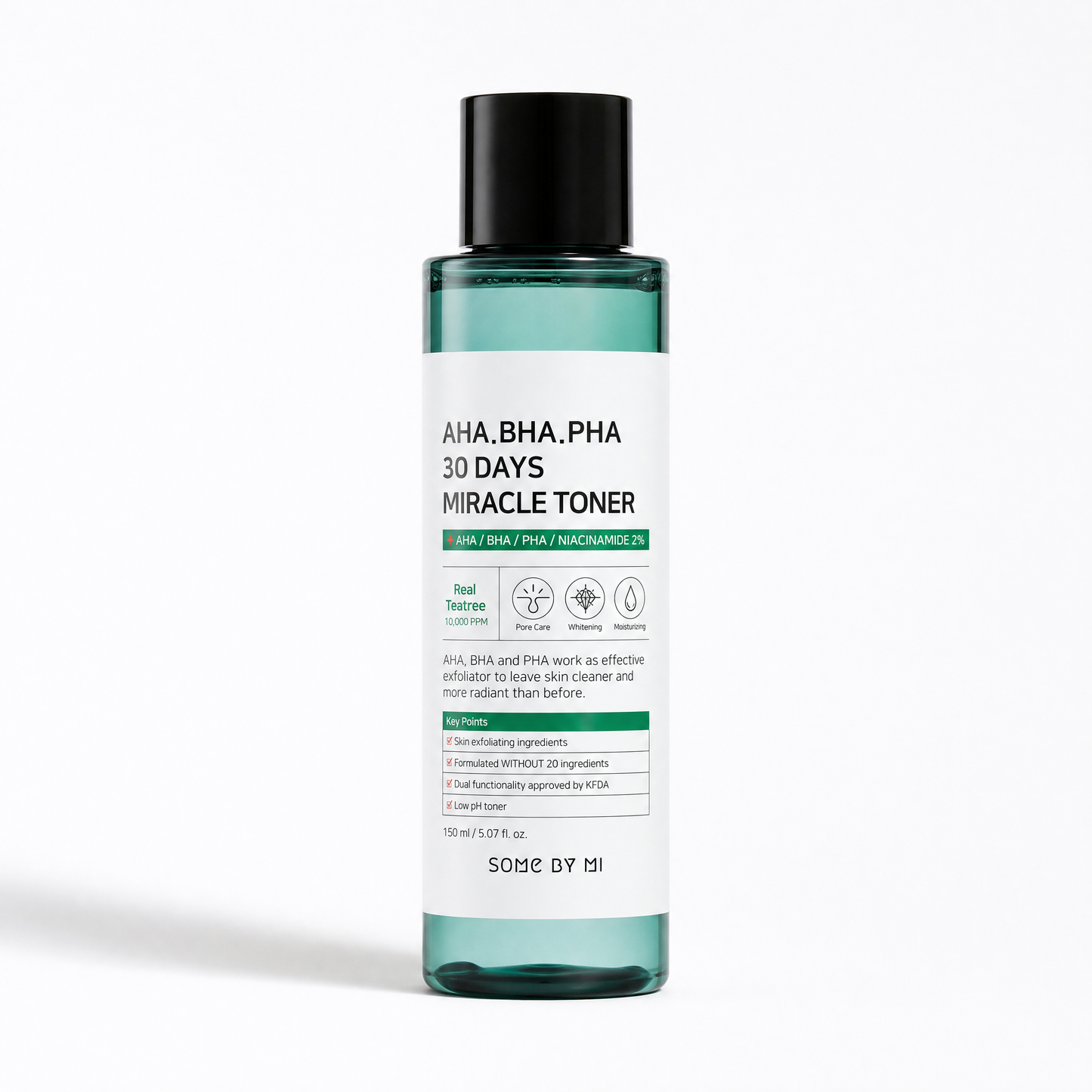 Some By Mi AHA BHA PHA 30 Days Miracle Toner 150ml | K-Beauty Exfoliating Toner