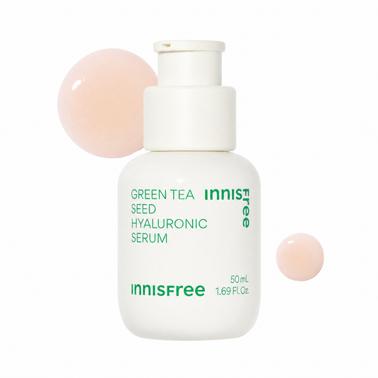 Innisfree Green Tea Seed Hyaluronic Serum 50ml — K-beauty hydrating serum Australia