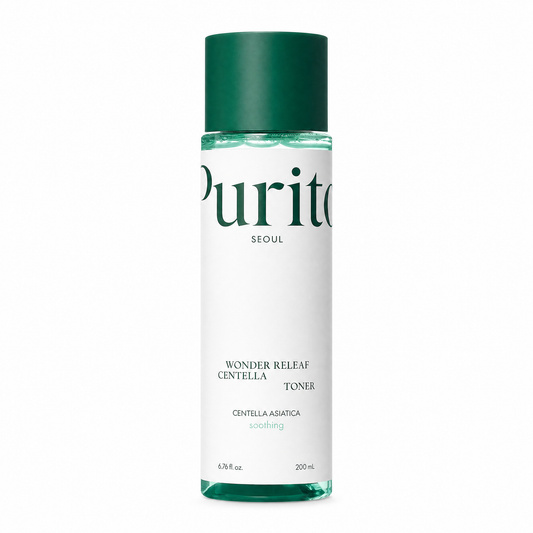 Purito Seoul Wonder Releaf Centella Toner 200ml — soothing K-beauty toner for sensitive skin Australia