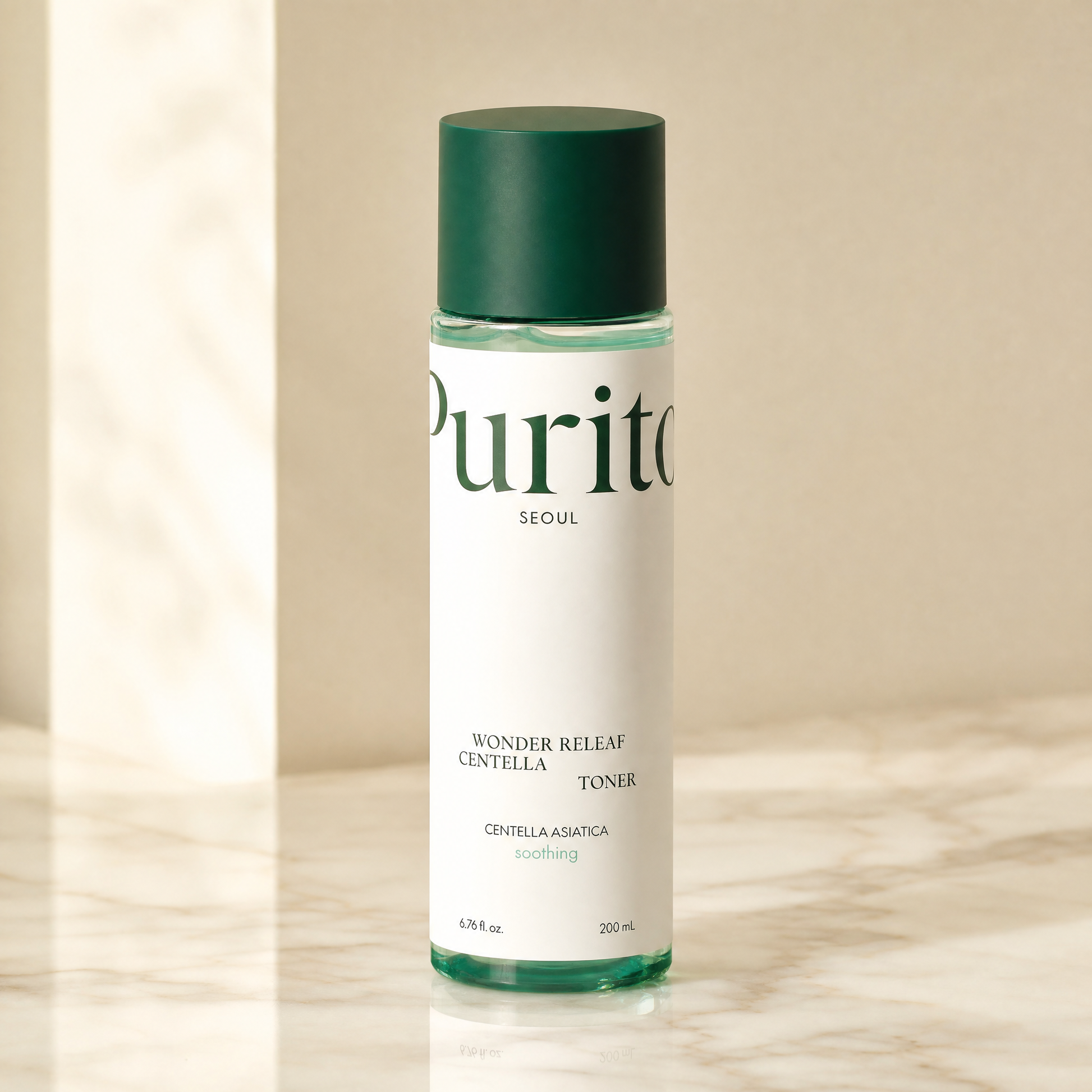 Purito Seoul Wonder Releaf Centella Toner 200ml — soothing K-beauty toner for sensitive skin Australia