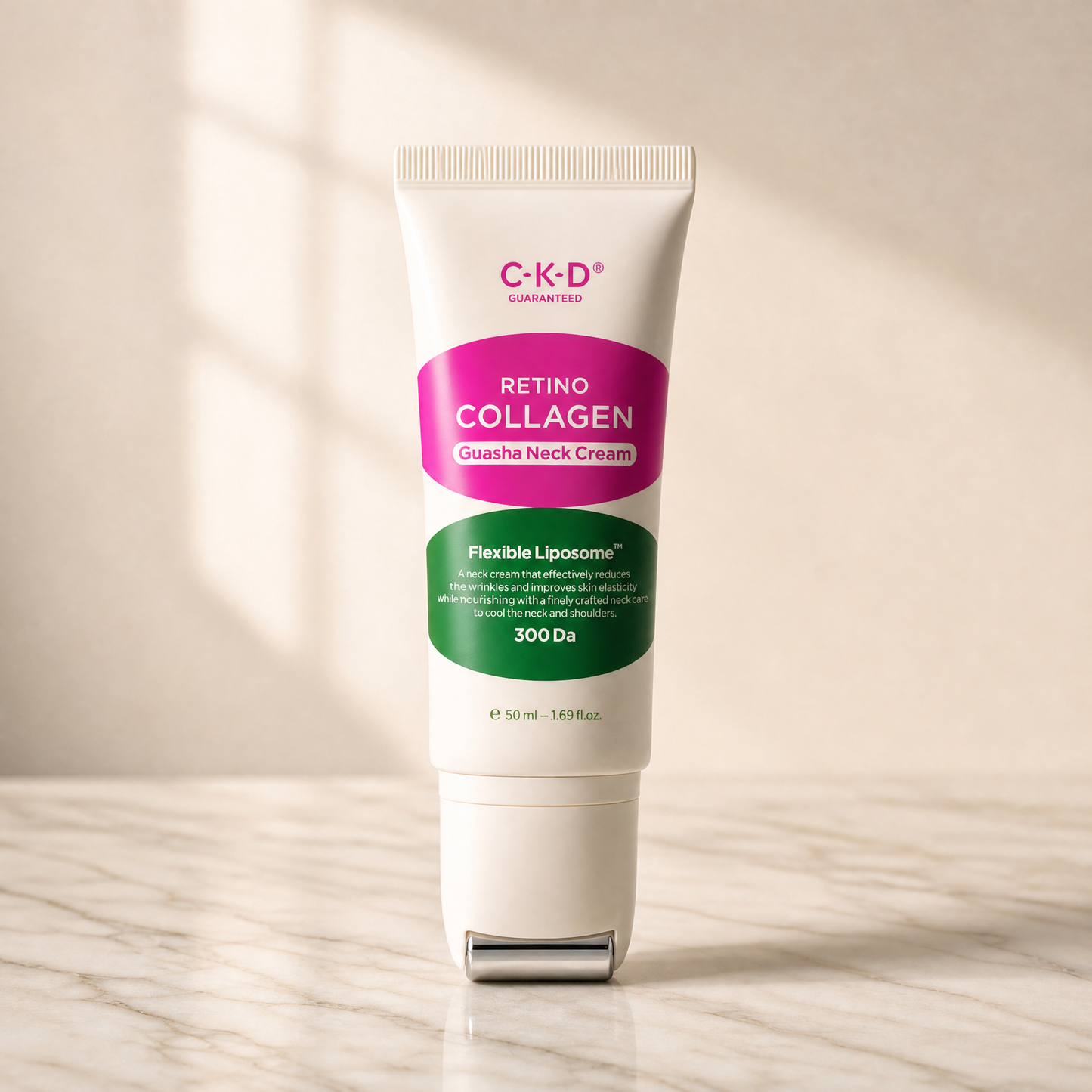 CKD Retino Collagen Small Molecule 300 Neck Cream 50ml — K-beauty anti-ageing neck treatment