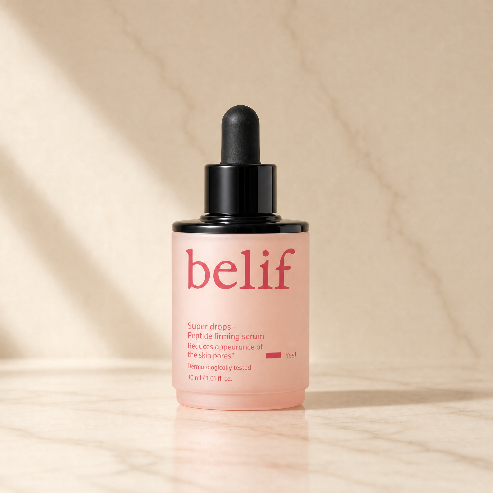 Belif Super Drops Peptide Firming Serum 30ml — K-beauty pore minimising serum Australia