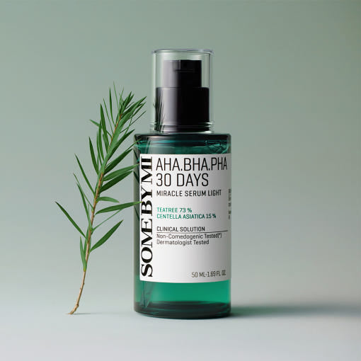 Some By Mi AHA BHA PHA 30 Days Miracle Serum Light 50ml — K-beauty acne serum Australia