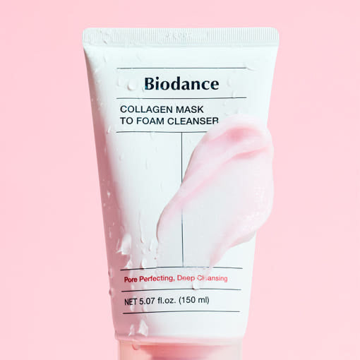 Biodance Collagen Mask to Foam Cleanser 150ml tube - K-Beauty 2-in-1 pore cleanser