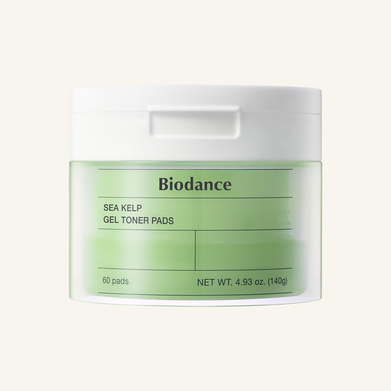 Biodance Sea Kelp Gel Toner Pads 140g 60 pads - K-Beauty oily skin toner pads 