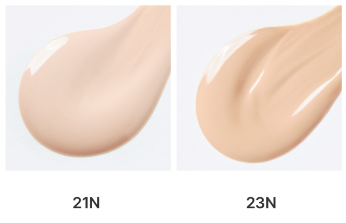 Biodance Pure Essence Cushion packaging and puff detail - no silicone no PEG no fragrance cushion