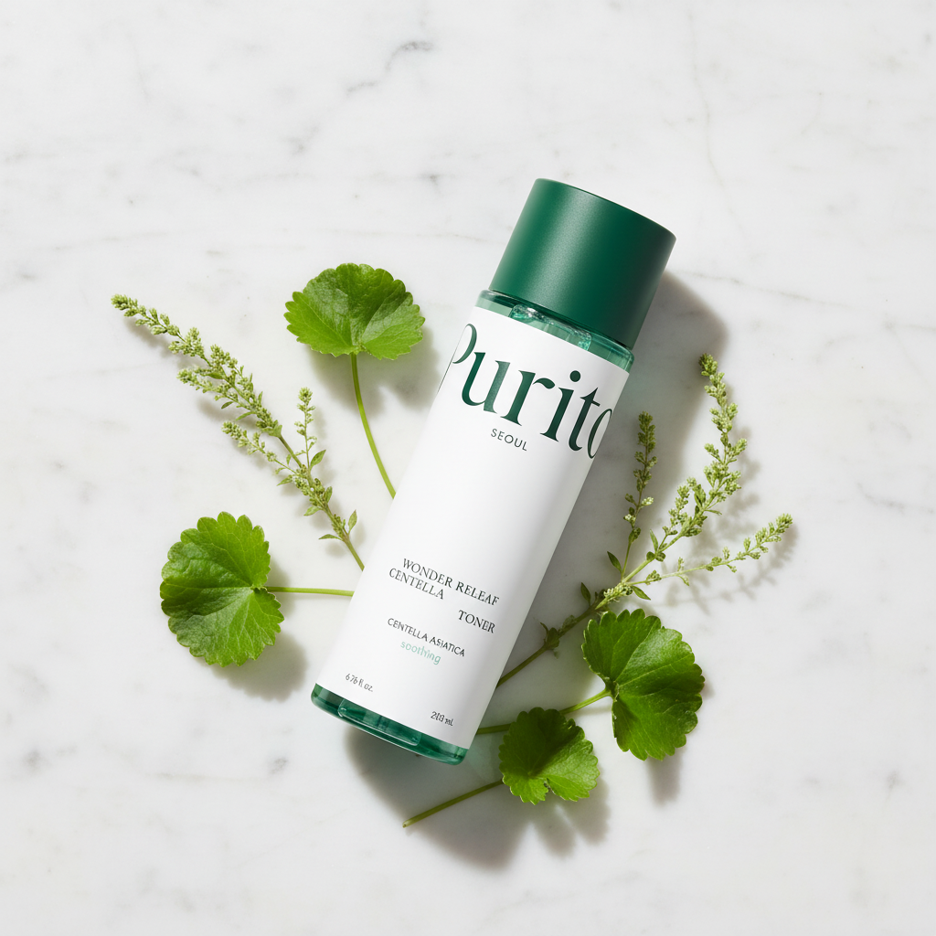 Purito Seoul Wonder Releaf Centella Toner 200ml — soothing K-beauty toner for sensitive skin Australia